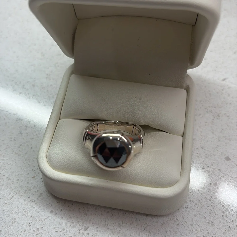 John Hardy Sterling Silver Bamboo collection ring - Picture 4 of 4